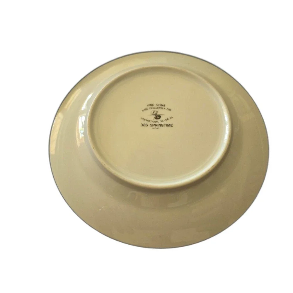 International China Springtime Bread & Butter Plates (Set of 2)